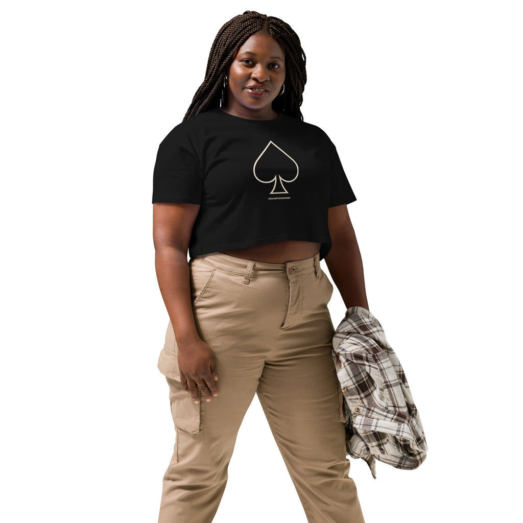 HSD Spade Women’s Crop Top