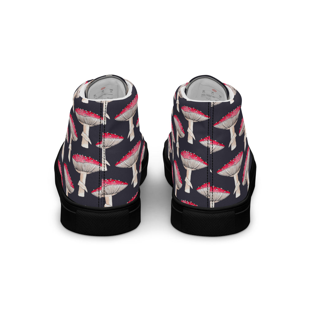 Toadstool Women’s high top canvas shoes, footwear, penny royal design, shop now, shoes, sneakers