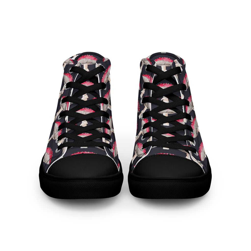 Toadstool Women’s high top canvas shoes, footwear, penny royal design, shop now, shoes, sneakers