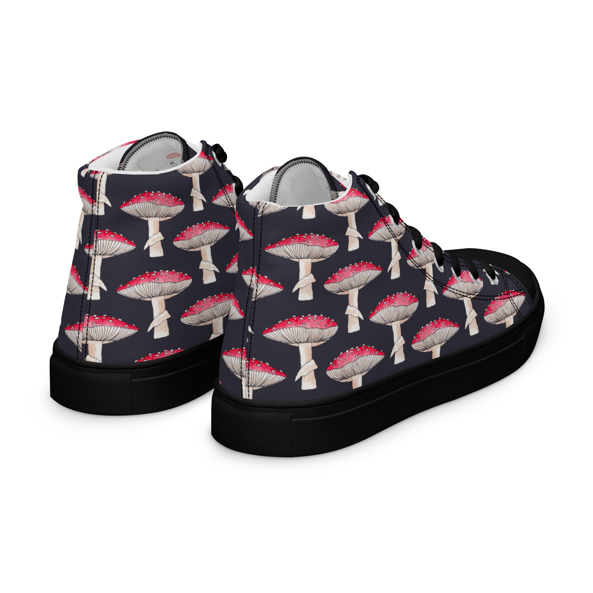 Toadstool Women’s high top canvas shoes, footwear, penny royal design, shop now, shoes, sneakers